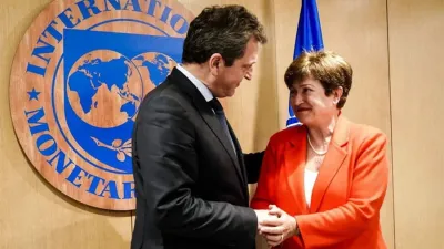Sergio Massa y Kristalina Georgieva.