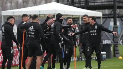 Argentina entrena