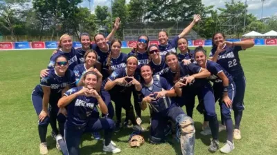 Sóftbol: Argentina inició con una victoria su camino en el Campeoneato Panamericano