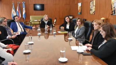 Reunión con jueces